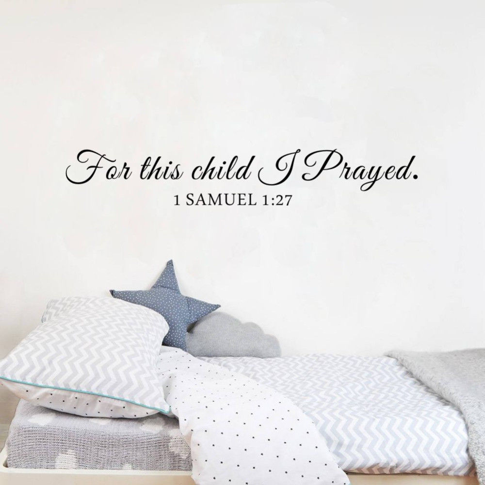 Baby Nursery Quotes - Đối với Điều Này Trẻ Em