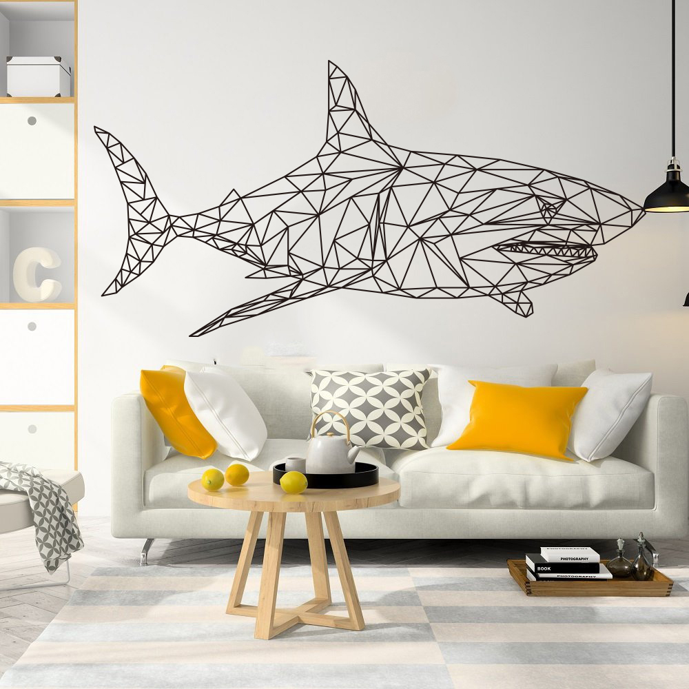 Baby Nursery Under The Sea - Hình Học Cá Mập Cá Voi