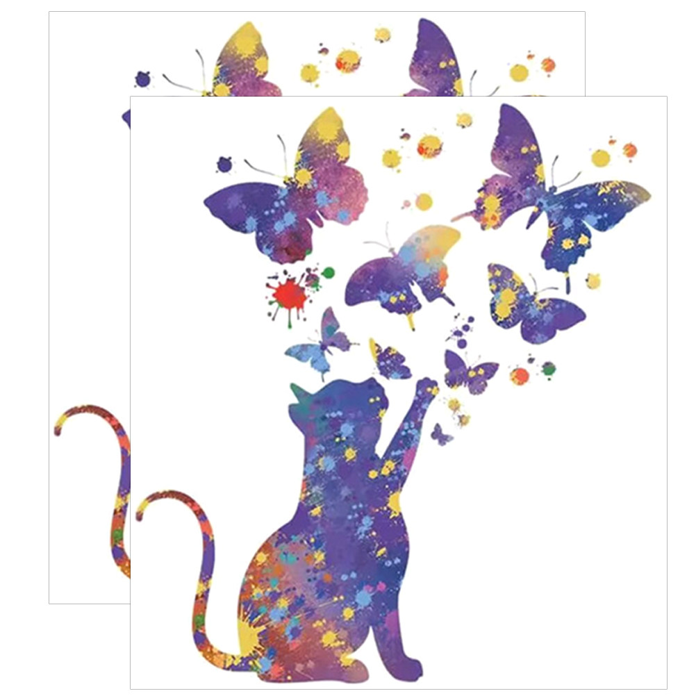 2 Sheets Home Decor Butterfly  - đánh giá và giá Wall Decal Nursery