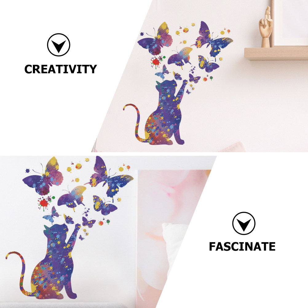 2 Sheets Home Decor Butterfly  - đánh giá và giá Wall Decal Nursery
