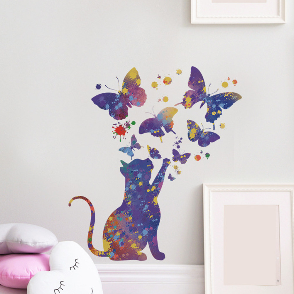 2 Sheets Home Decor Butterfly  - đánh giá và giá Wall Decal Nursery