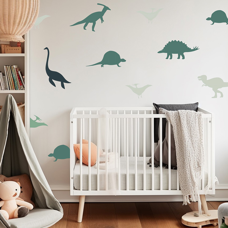 Boho Cartoon Animals Dinosaurs - đánh giá và giá Baby Nursery Set Furniture