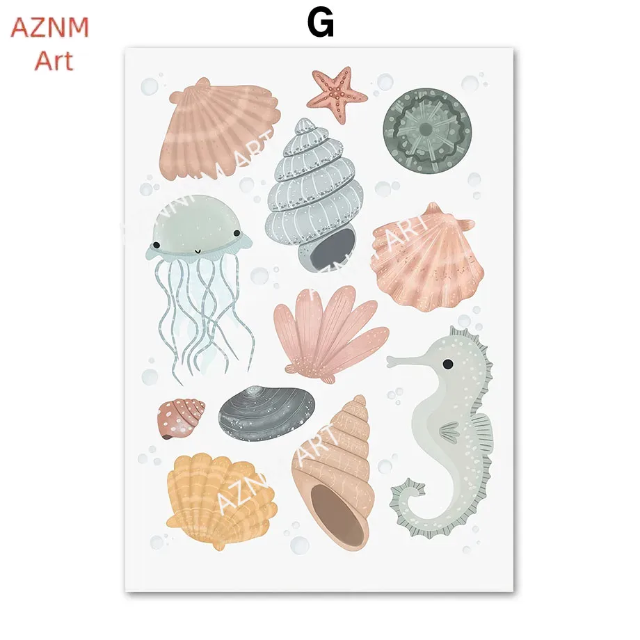 Under the Sea Nursery Wall Art - đánh giá và giá Baby Nursery Gender Neutral