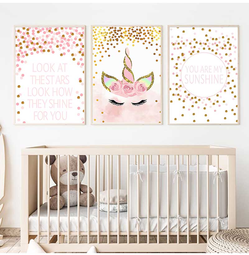Decorative Picture Baby Girl B - đánh giá và giá Baby Nursery Quotes