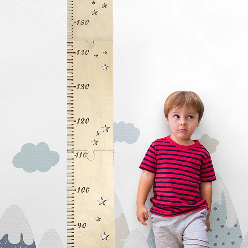 5 Sheets Nordic Wooden Kids He - đánh giá và giá Wall Decal Nursery