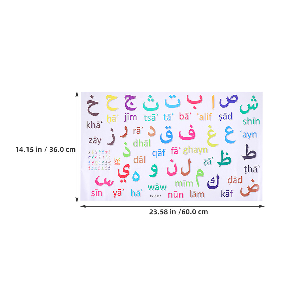 3Pcs Alphabet Wall Stickers Mu - đánh giá và giá Wall Decal Nursery
