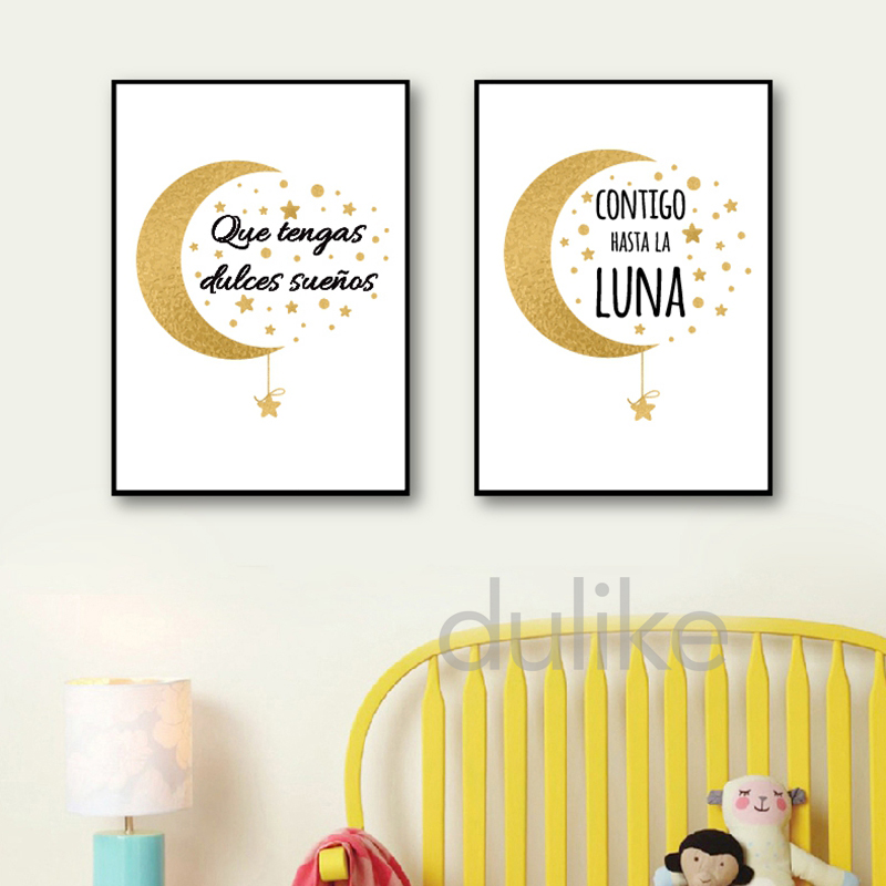 Tây Ban Nha Ngủ Trẻ Em Nghệ Th - đánh giá và giá Baby Nursery Quotes