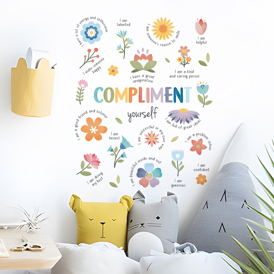 English colorful inspirational - đánh giá và giá Baby Nursery Quotes