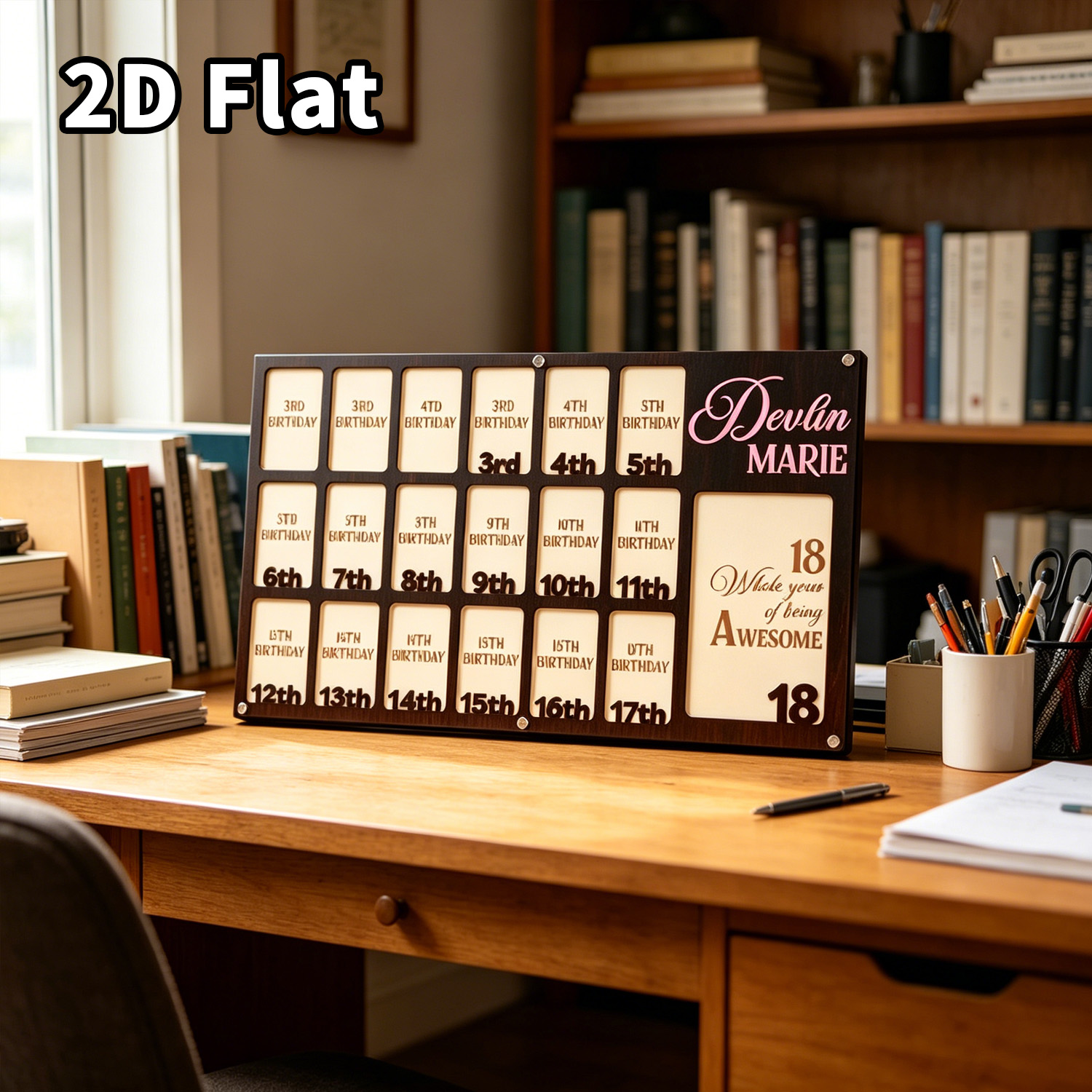 1Pc Custom Grade Photo Frame W - đánh giá và giá Baby Nursery Wall