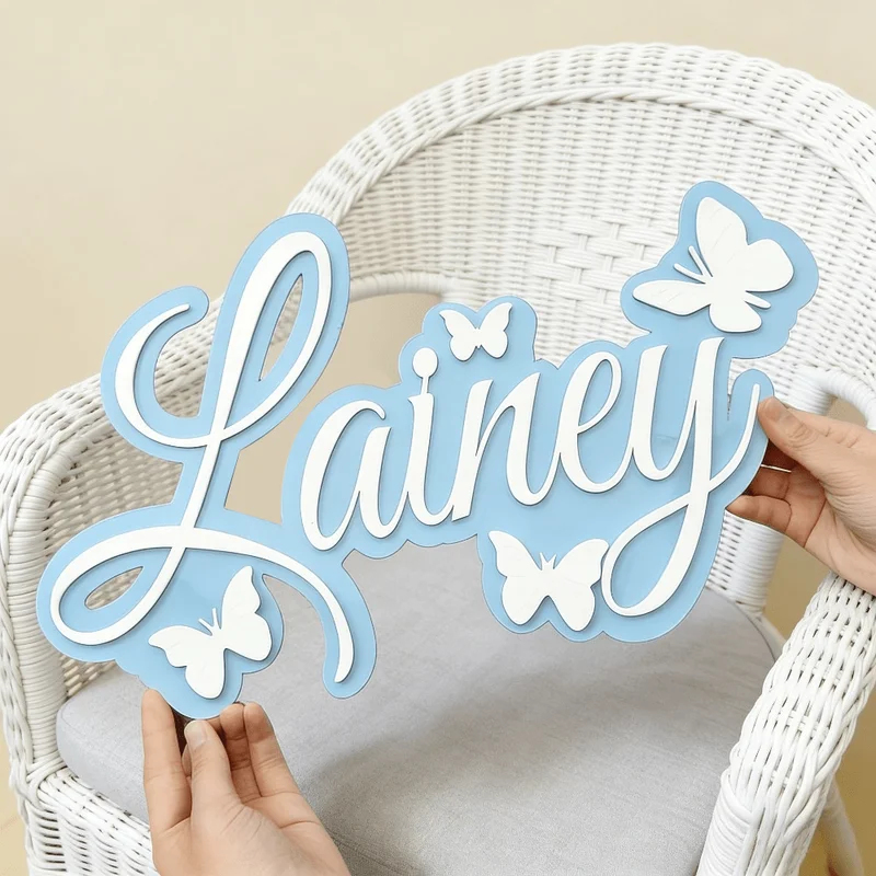 Personalized Baby Name Plaque, - đánh giá và giá Baby Nursery Wall