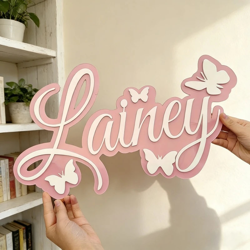 Personalized Baby Name Plaque, - đánh giá và giá Baby Nursery Wall