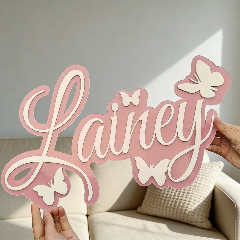 Personalized Baby Name Plaque, - đánh giá và giá Baby Nursery Wall