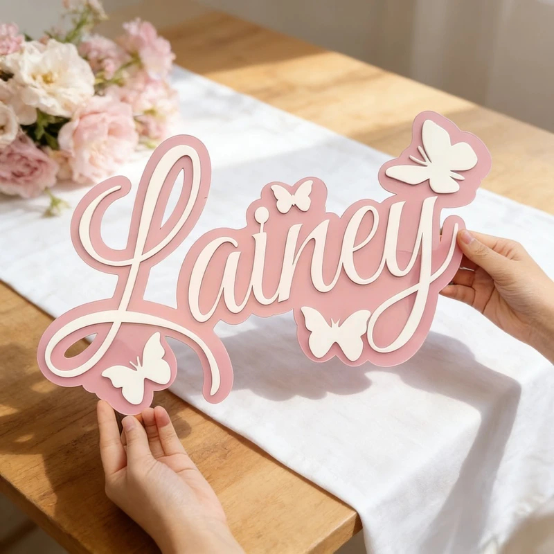 Personalized Baby Name Plaque, - đánh giá và giá Baby Nursery Wall