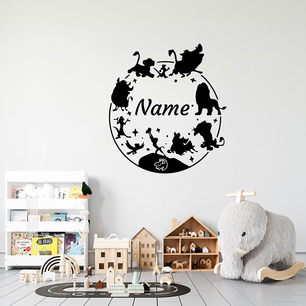 1PC Creative Animal Customizab - đánh giá và giá Wall Decal Nursery
