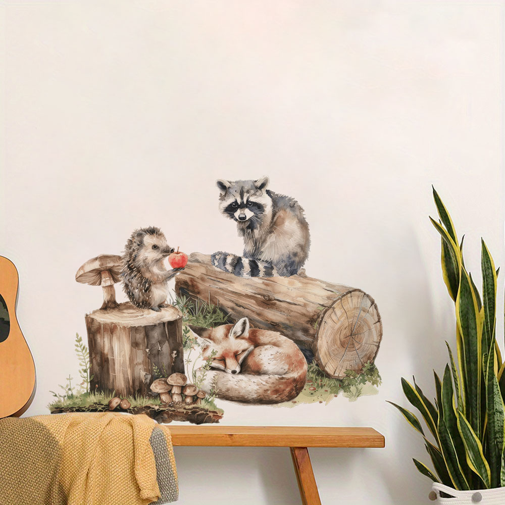 Cartoon Raccoon Hedgehog Fox S - đánh giá và giá Baby Nursery Set Furniture