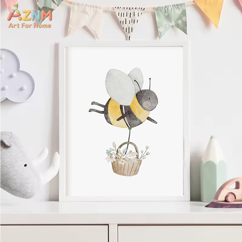 AZNM Watercolor Neutral Baby A - đánh giá và giá Baby Nursery Gender Neutral