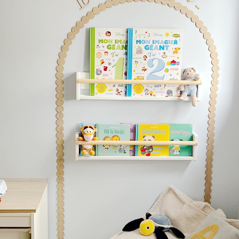 Modern Unfinished Wood Wall Ar - đánh giá và giá Wall Decal Nursery