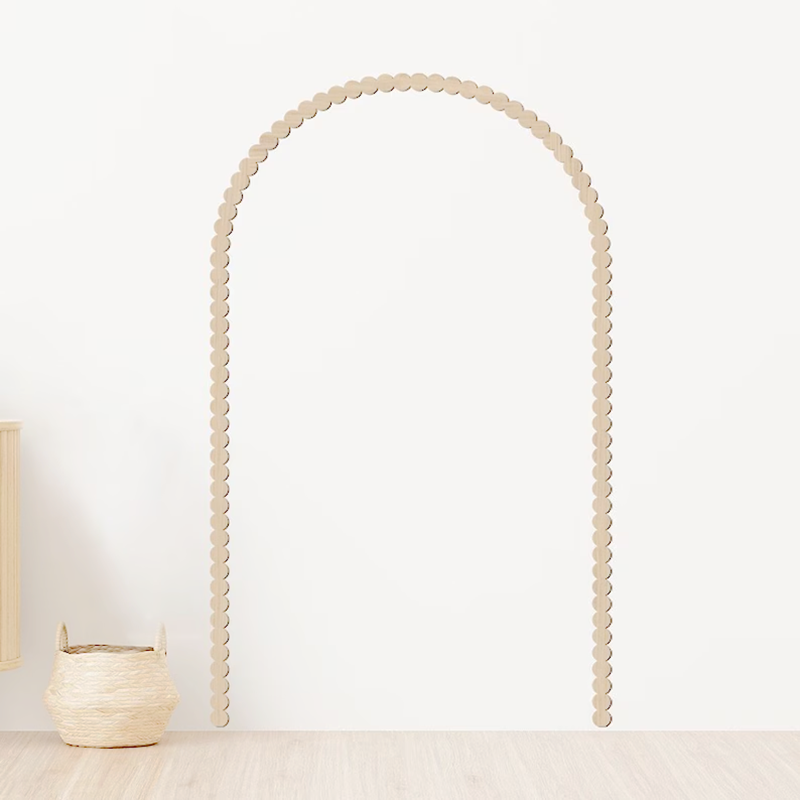 Modern Unfinished Wood Wall Ar - đánh giá và giá Wall Decal Nursery