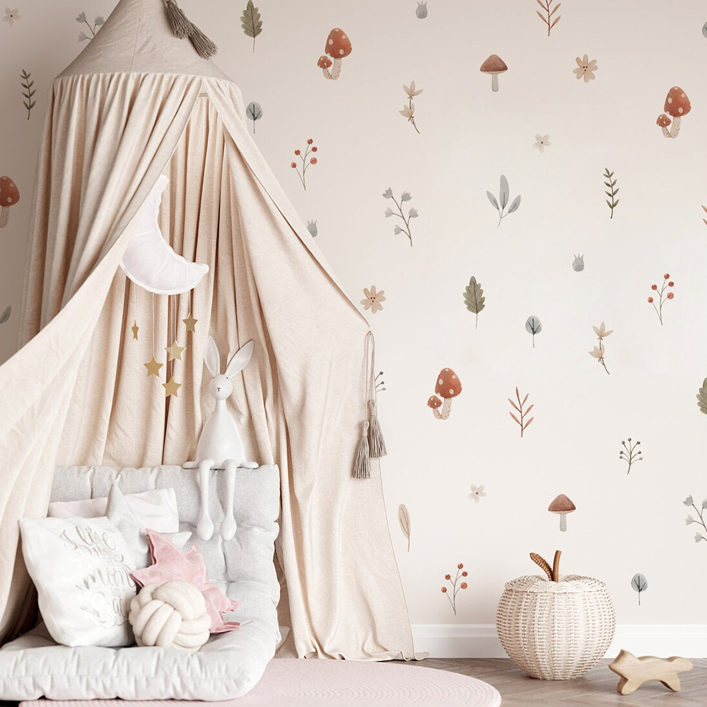 Boho Cartoon Mushroom Branch L - đánh giá và giá Baby Nursery Set Furniture