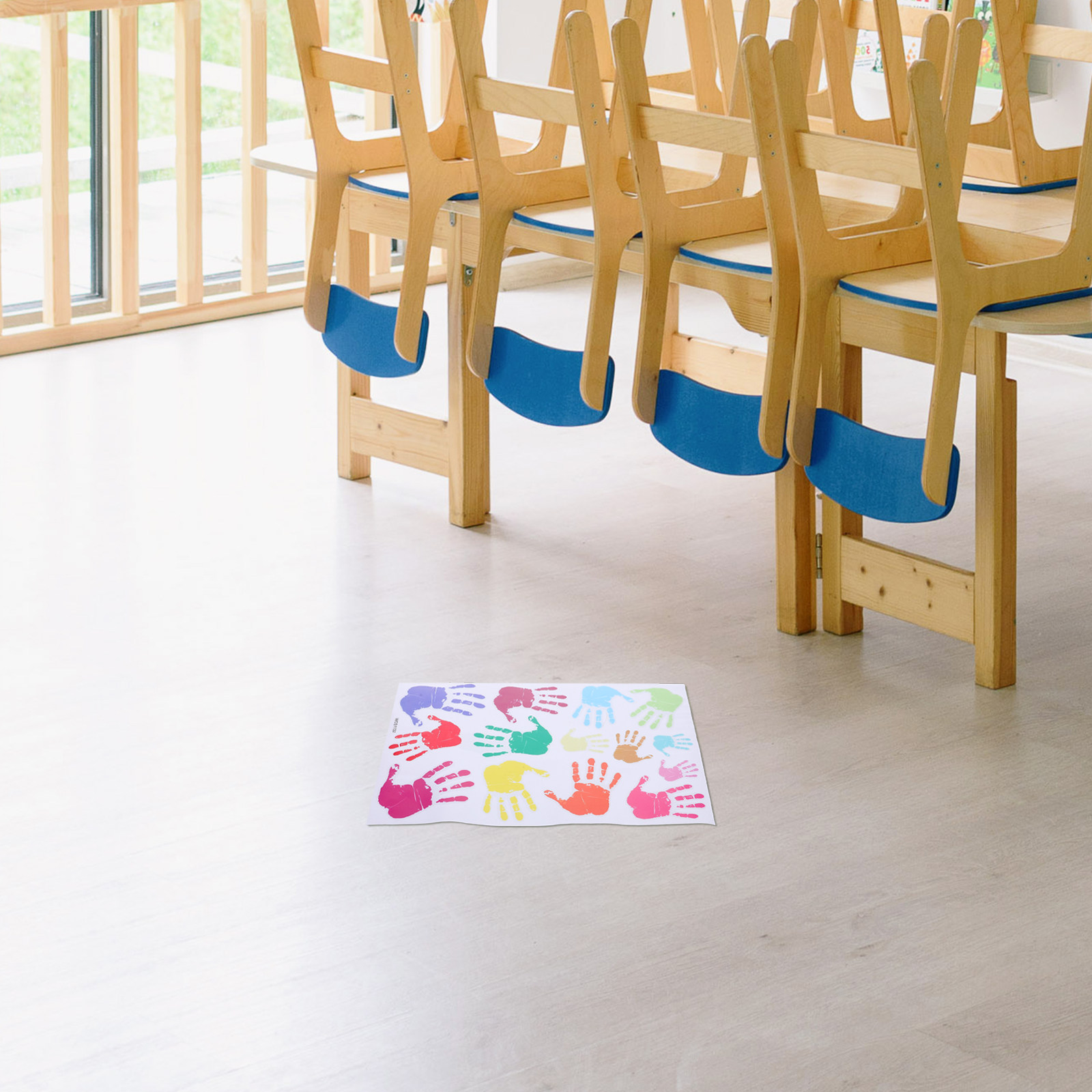 Colorful H print Wall Stickers - đánh giá và giá Wall Decal Nursery