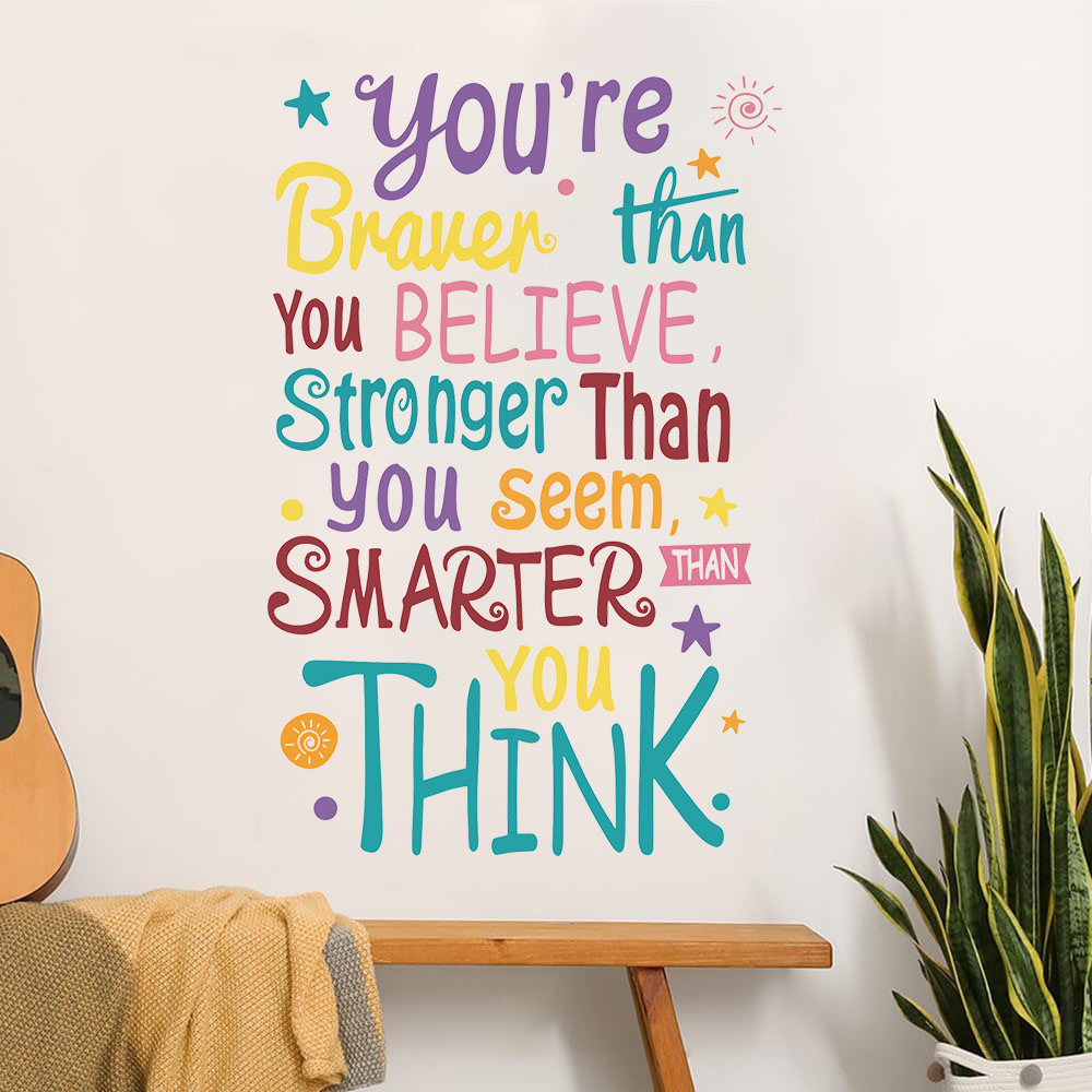 You Are Brave Smart Stronger S - đánh giá và giá Baby Nursery Quotes