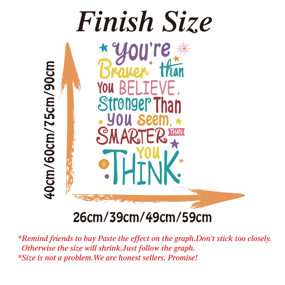 You Are Brave Smart Stronger S - đánh giá và giá Baby Nursery Quotes