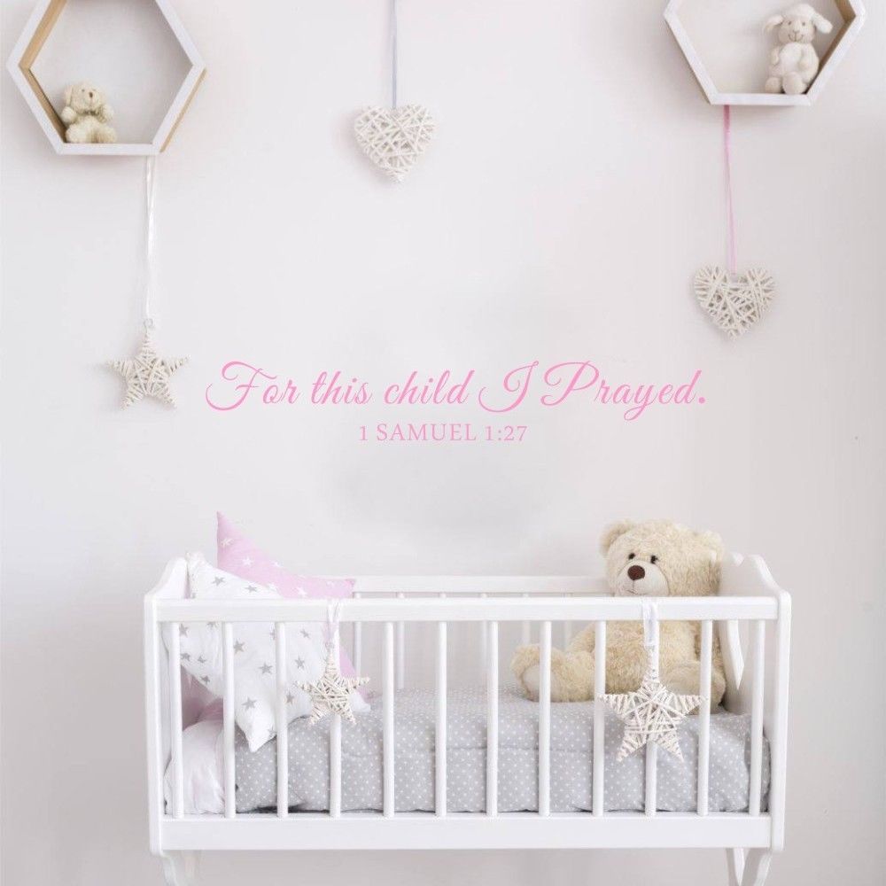 Đối với Điều Này Trẻ Em TÔI Cầ - đánh giá và giá Baby Nursery Quotes