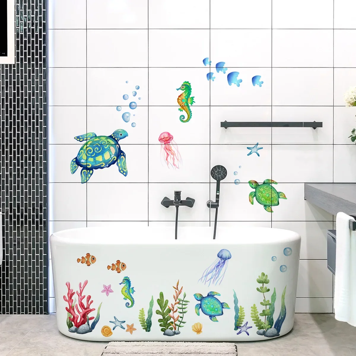Ocean Wall Decals Under The Se - đánh giá và giá Baby Nursery Under The Sea