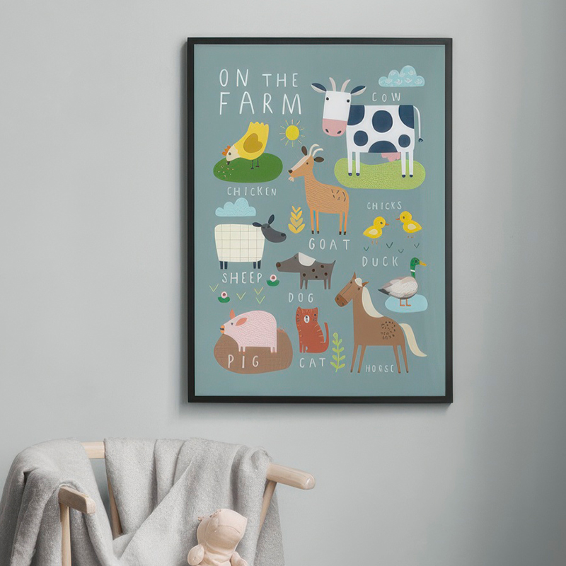 Under The Sea Print On The Far - đánh giá và giá Baby Nursery Under The Sea
