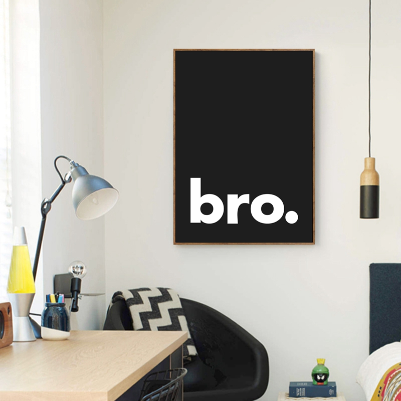 Bro. In Tối Giản Kiểu Chữ Post - đánh giá và giá Baby Nursery Quotes