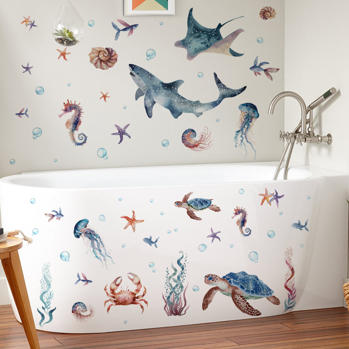 Under The Sea Marine Life Wall - đánh giá và giá Baby Nursery Under The Sea