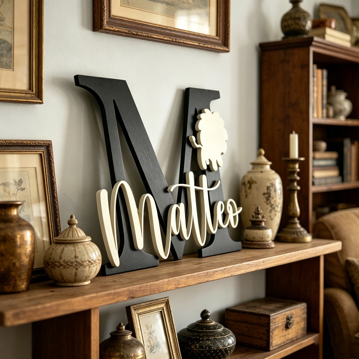1Pc Custom Lion Name & Initial - đánh giá và giá Baby Nursery Wall
