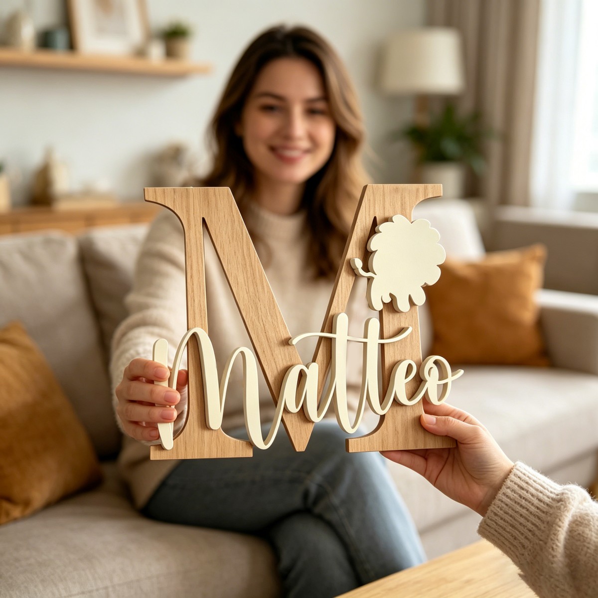 1Pc Custom Lion Name & Initial - đánh giá và giá Baby Nursery Wall