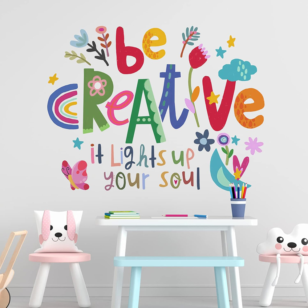 Be Creative Inspirational Quot - đánh giá và giá Baby Nursery Quotes