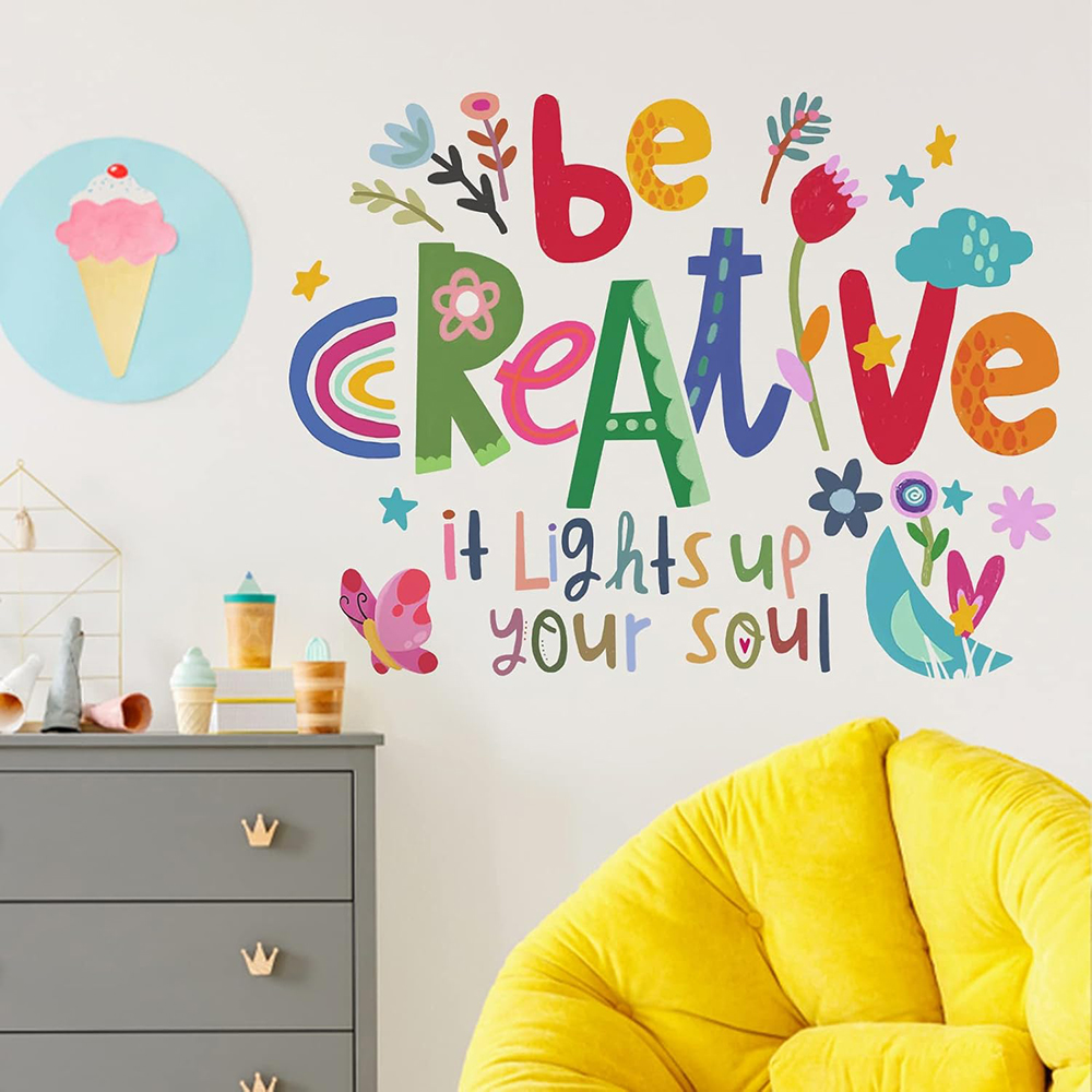 Be Creative Inspirational Quot - đánh giá và giá Baby Nursery Quotes