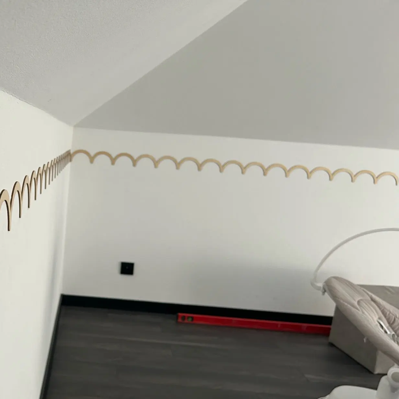 20pcs Scalloped Room Border, A - đánh giá và giá Wall Decal Nursery