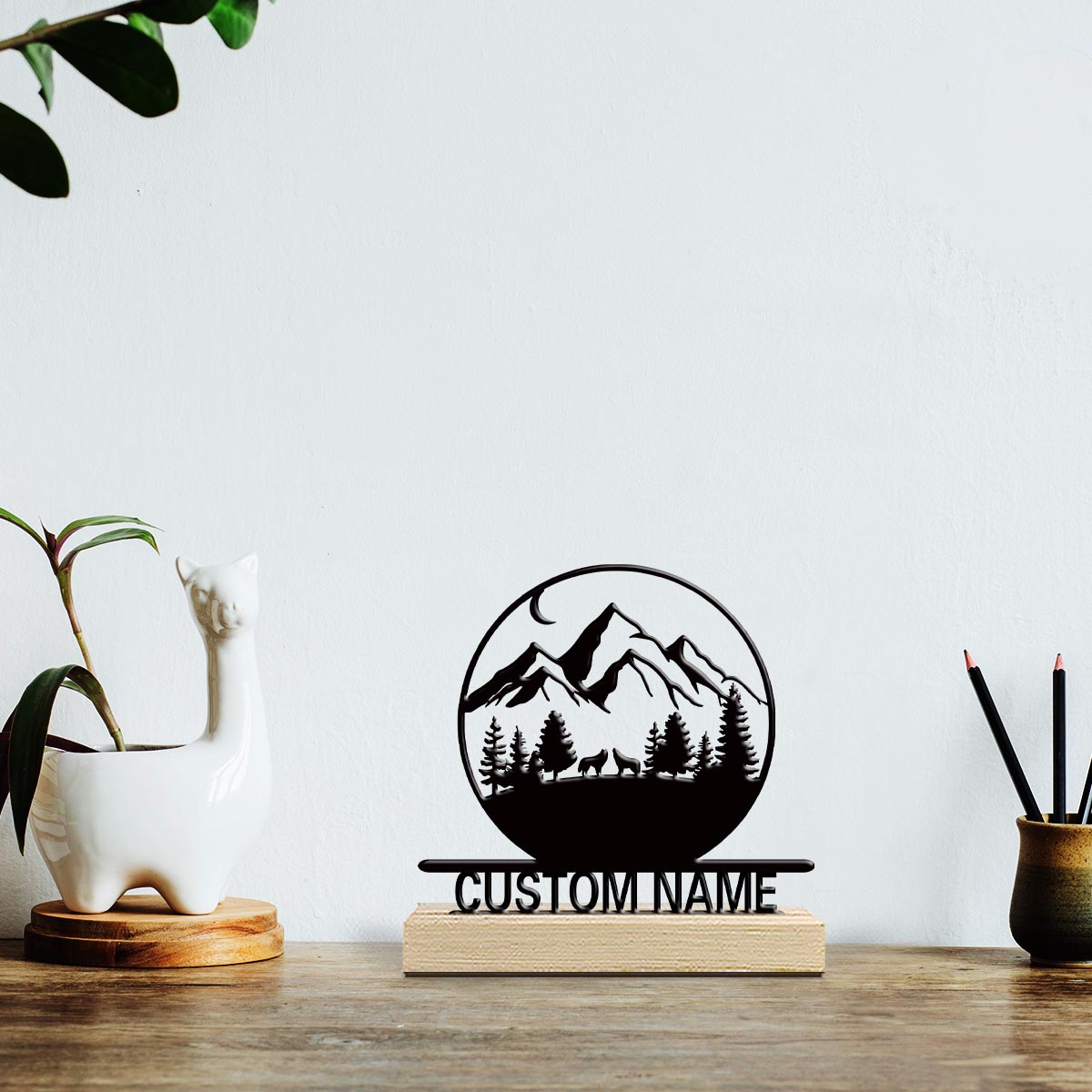 1pc Fun Personalized Custom mo - đánh giá và giá Baby Nursery Mountain Theme