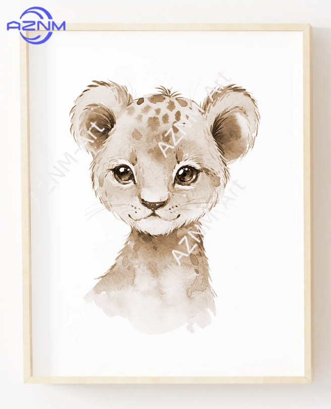 1PC/3PCS Nursery Animals Wall  - đánh giá và giá Baby Nursery Gender Neutral