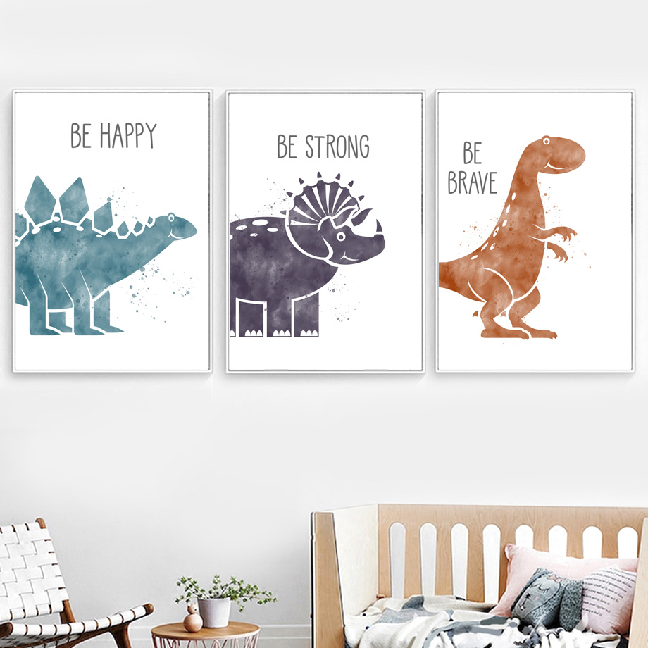 Cute Dinosaur Cartoon Animal Q - đánh giá và giá Baby Nursery Quotes